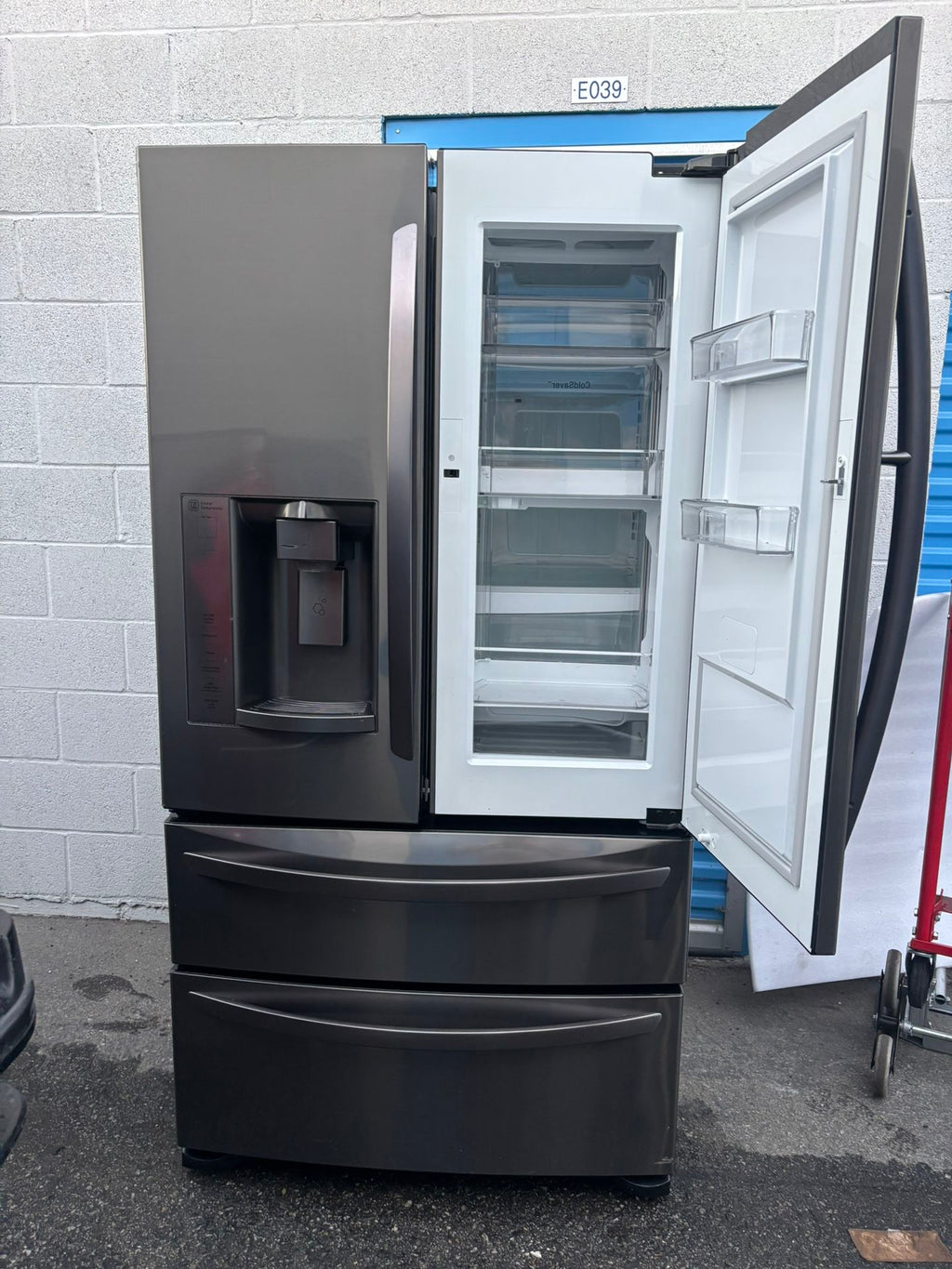 LG 36" Side by Side Refrigerator 2022 – Stainless Steel – Ice & Water – ThinQ