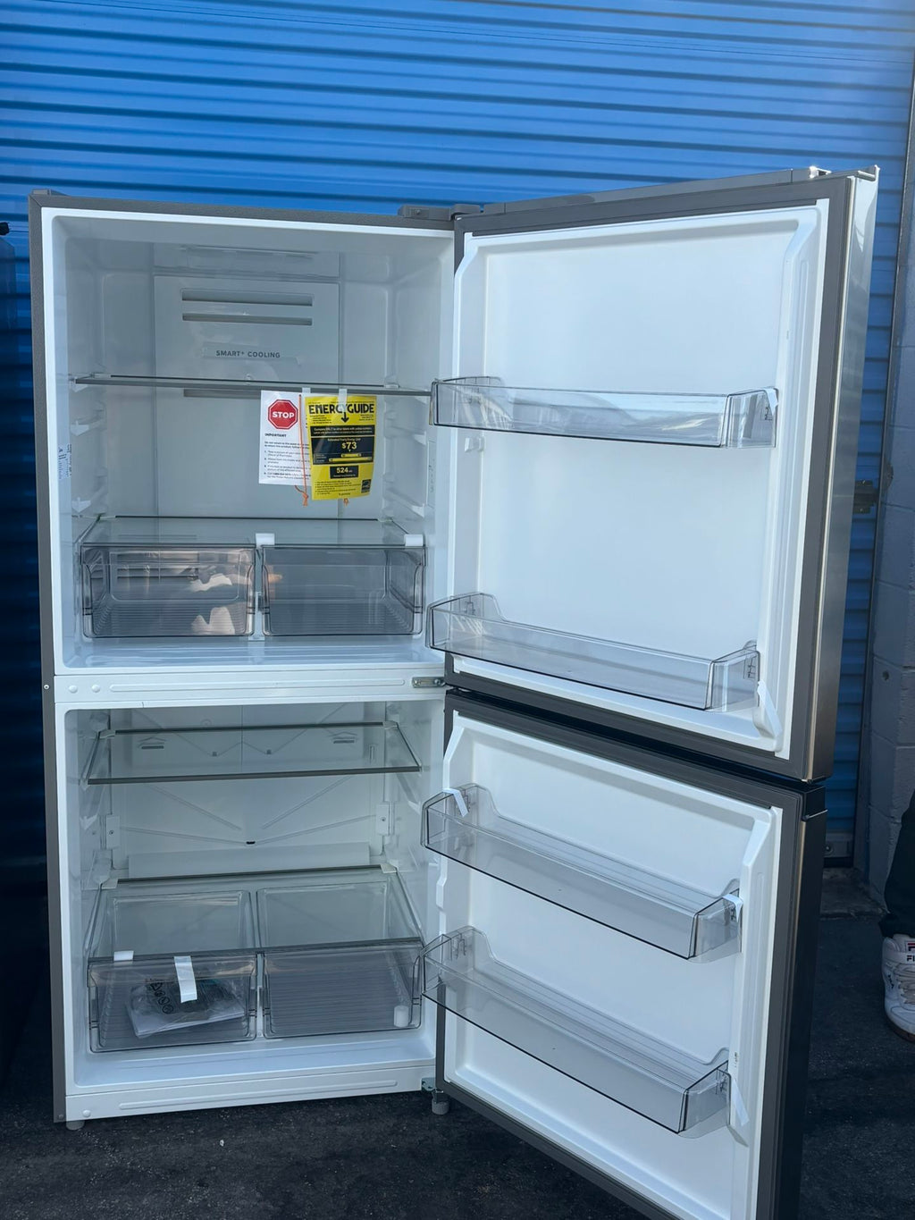 Samsung 24 cu.ft French Door Refrigerator – 36" Wide – Stainless Steel