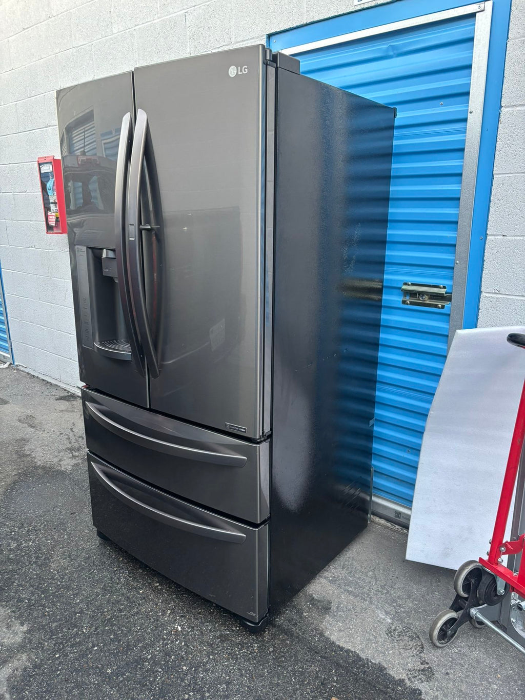 LG 36" Side by Side Refrigerator 2022 – Stainless Steel – Ice & Water – ThinQ