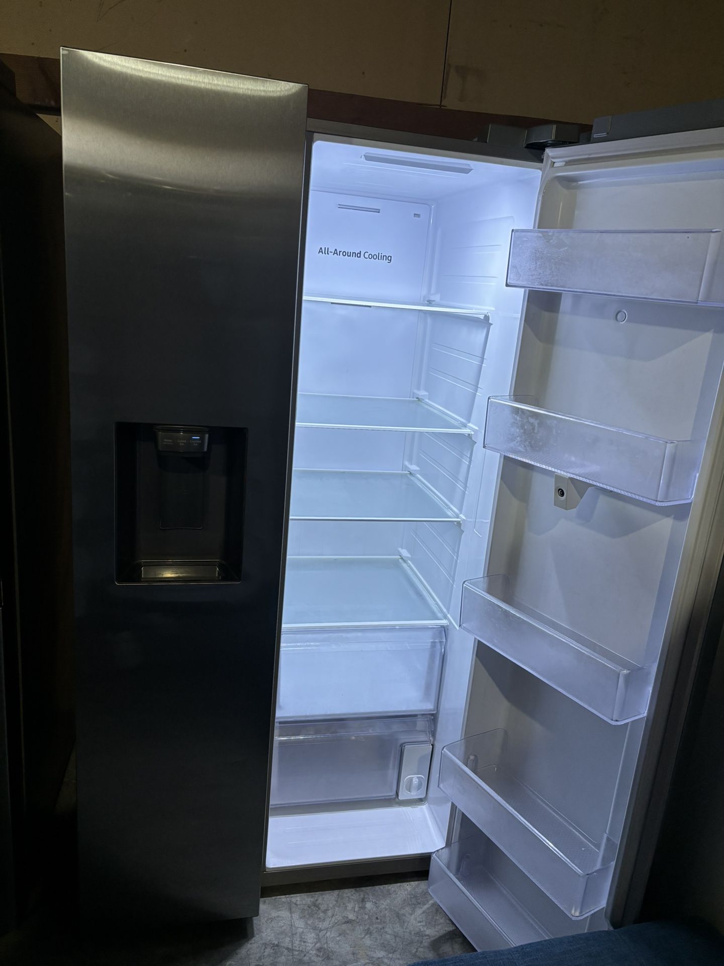 Like New Samsung Side-by-Side Refrigerator 2023 Model