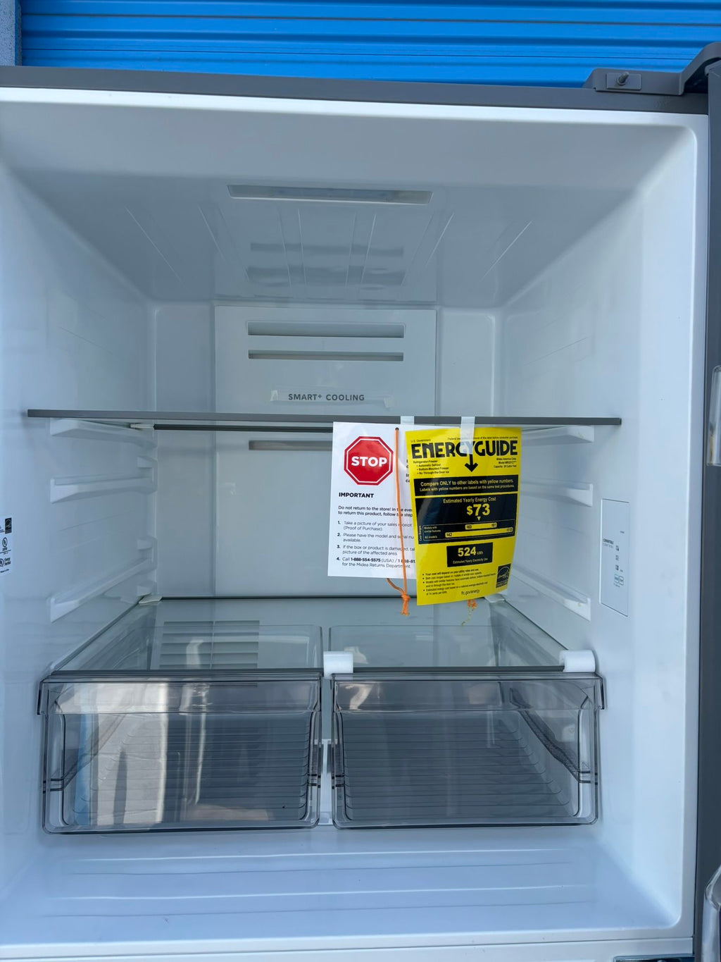 Samsung 24 cu.ft French Door Refrigerator – 36" Wide – Stainless Steel